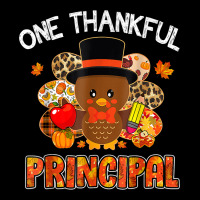 One Thankful Principal Turkey Teacher Life Thanksgiving Toddler Sweatshirt | Artistshot