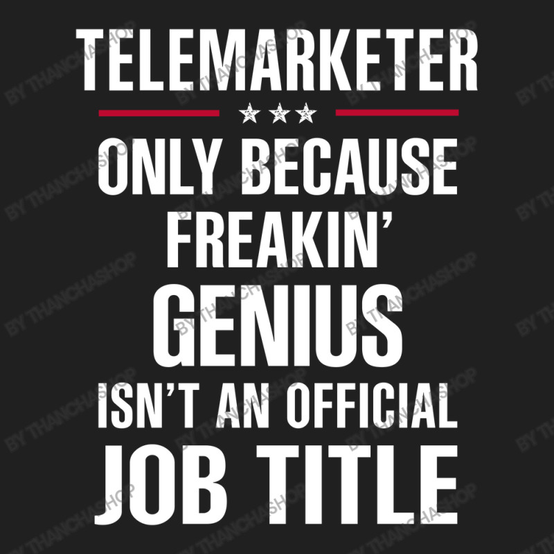 Gift For Freakin' Genius Telemarketer Ladies Polo Shirt by thanchashop | Artistshot