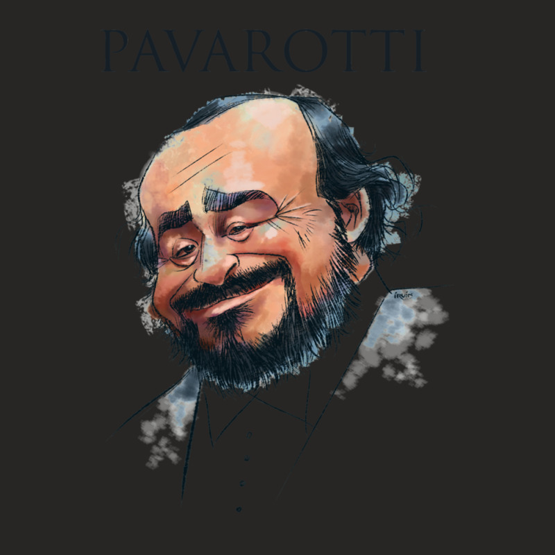 Opera Tenor Pavarotti Ladies Fitted T-shirt | Artistshot