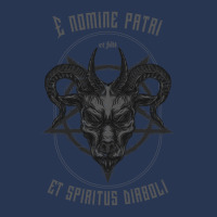 E Nomine Patri Et Filii Et Spiritus Diaboli   Demonic Metal Design Men Denim Jacket | Artistshot