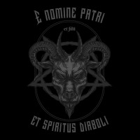 E Nomine Patri Et Filii Et Spiritus Diaboli   Demonic Metal Design Long Sleeve Shirts | Artistshot