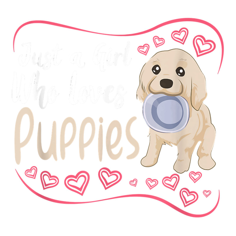 Dog Puppie Just A Girl Who Loves Puppies Sticker | Artistshot