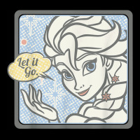 Frozen Elsa Let It Go Tonal Stamp Graphic Adjustable Cap | Artistshot