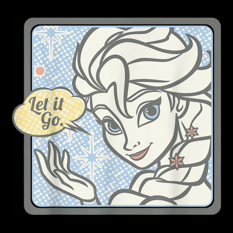 Frozen Elsa Let It Go Tonal Stamp Graphic Adjustable Cap by CharlizeShanon | Artistshot