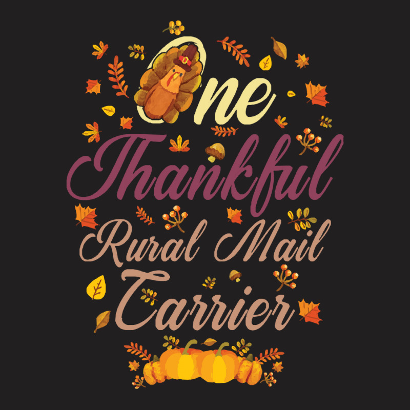 Thanksgiving Turkey One Thankful T-shirt | Artistshot