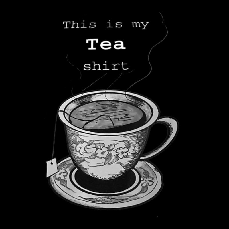 Womens Tea Lover Drinker Quote This Is My Vneck Zipper Hoodie by cm-arts | Artistshot