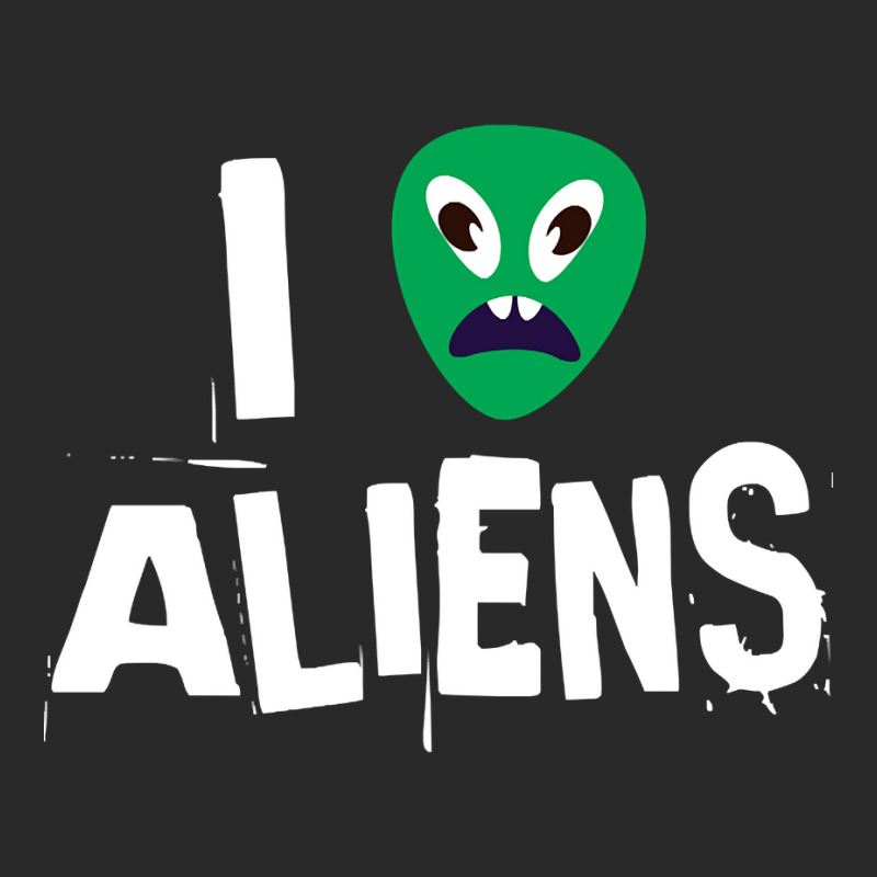 I Love Aliens Heart Face Alien Printed hat by Adcock Salmon | Artistshot