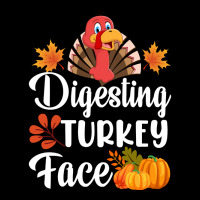 Digesting Turkey Face Adjustable Cap | Artistshot