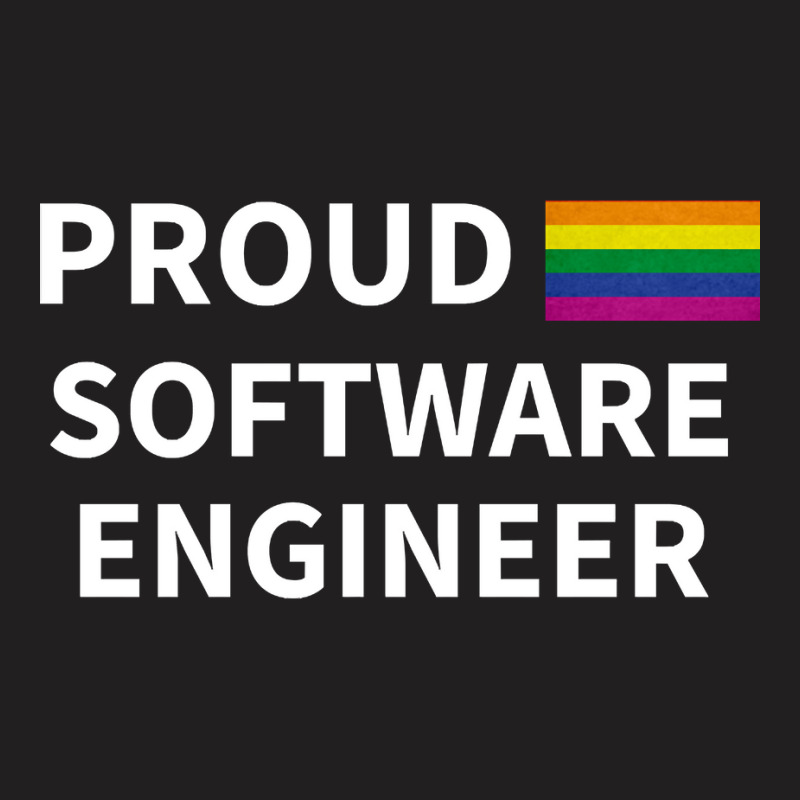 Proud Software Engineer Lgbt Rainbow T-shirt | Artistshot