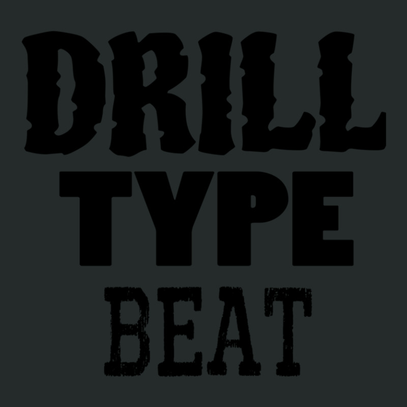 Drill Type Beat Illustration Women's Triblend Scoop T-shirt by AlmaWilliams | Artistshot