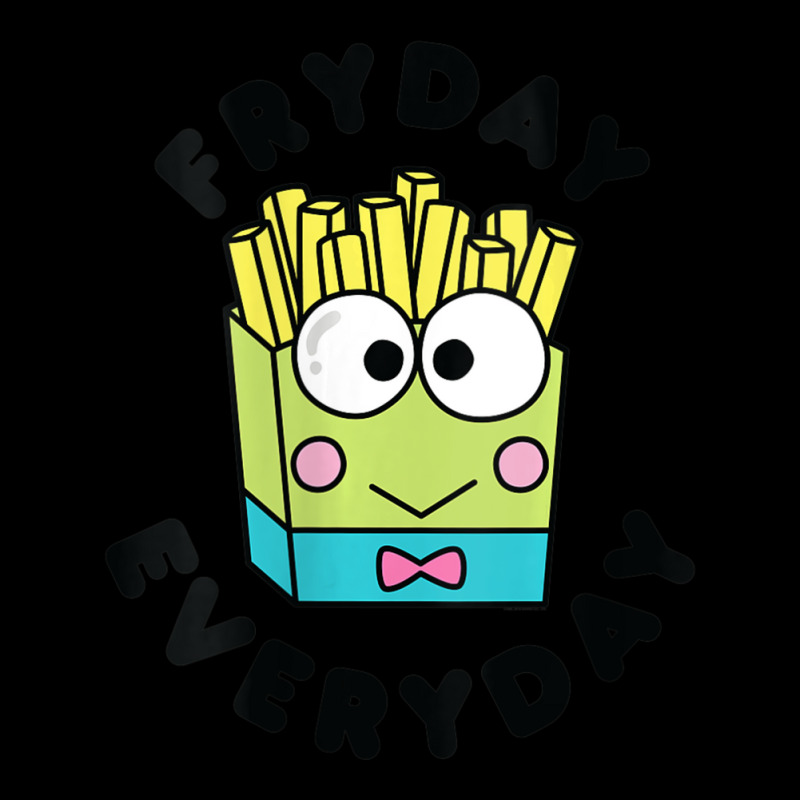 Womens Keroppi French Fries Fryday Friday Everyday V-neck Baby Tee by Kandurip541 | Artistshot