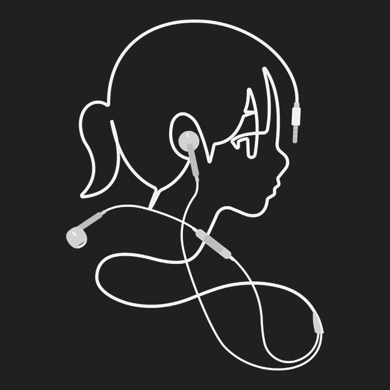 Earphone Anime Girl Ladies Polo Shirt by Bertrand Angulo | Artistshot