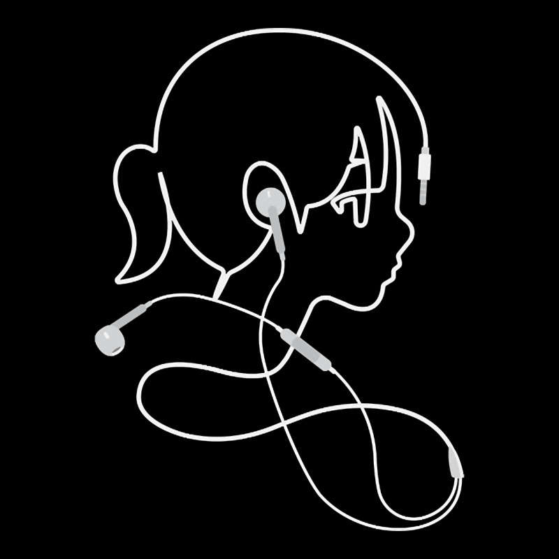 Earphone Anime Girl Legging by Bertrand Angulo | Artistshot