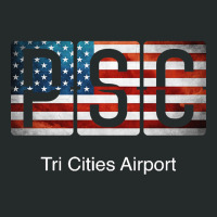 Psc Tri Cities Airport Women's Triblend Scoop T-shirt | Artistshot