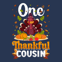 Thanksgiving Turkey Thanksgiving Day November 24 One Thankful Cousin Men Denim Jacket | Artistshot