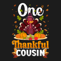 Thanksgiving Turkey Thanksgiving Day November 24 One Thankful Cousin Hoodie & Jogger Set | Artistshot