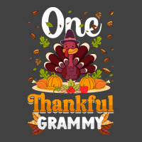 Thanksgiving Turkey Thanksgiving Day November 24 One Thankful Grammy Vintage T-shirt | Artistshot