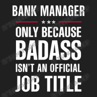 Bank Manager Because Badass Isn't A Job Title Cool Gift Ladies Polo Shirt | Artistshot