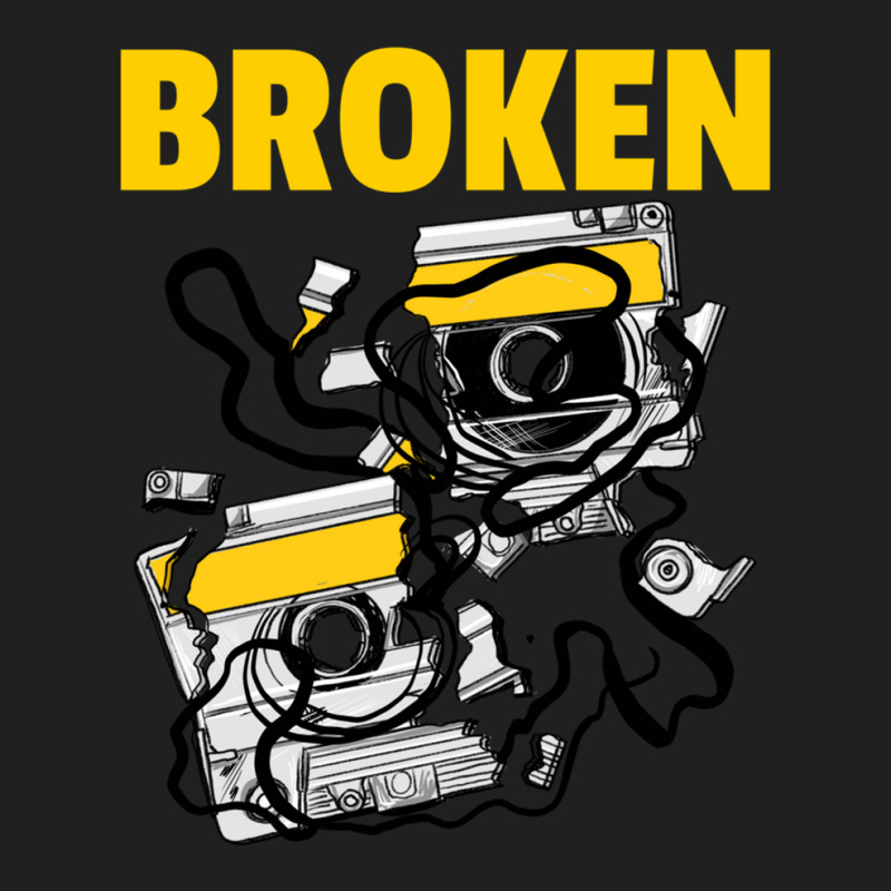 Broken Cassette Ladies Polo Shirt | Artistshot