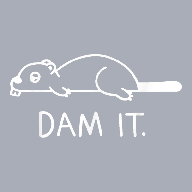 Dam It Beaver Dam Animal Cool Wildlife Cute Nature Marmot Tank Dress by LilyWillis | Artistshot