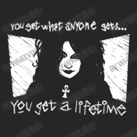 Horor You Get A Lifetime Death Sandman Ladies Fitted T-shirt | Artistshot