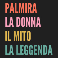 Funny Italian First Name Design   Palmira T Shirt Ladies Polo Shirt | Artistshot