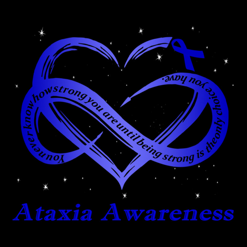 I Wear Blue For Ataxia Awareness Warrior Pullover Hoodie Legging by cm-arts | Artistshot