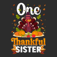 Thanksgiving Turkey Thanksgiving Day November 24 One Thankful Sister Exclusive T-shirt | Artistshot