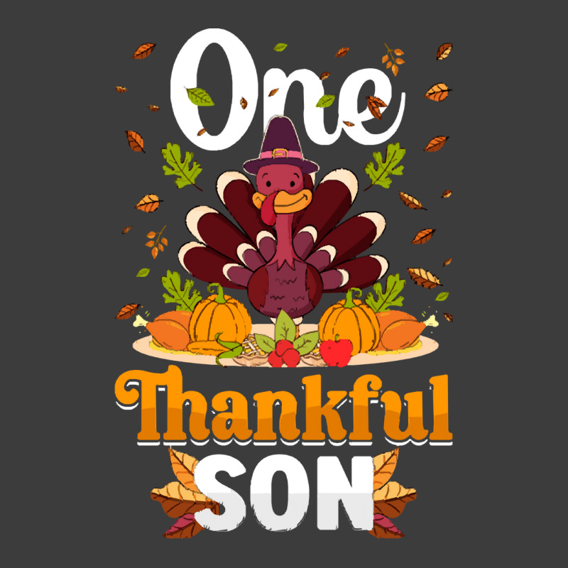 Thanksgiving Turkey Thanksgiving Day November 24 One Thankful Son Men's Polo Shirt | Artistshot