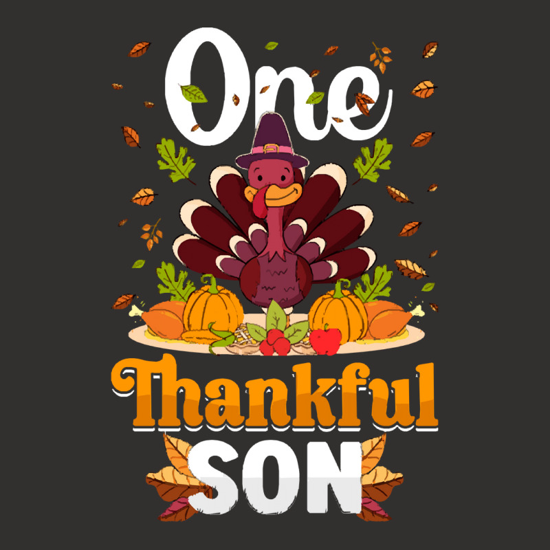 Thanksgiving Turkey Thanksgiving Day November 24 One Thankful Son Champion Hoodie | Artistshot