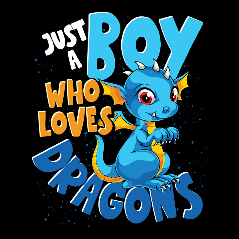 Mythical Creature Lover Just A Boy Who Loves Dragons Maternity Scoop Neck T-shirt by Kenlofu52 | Artistshot