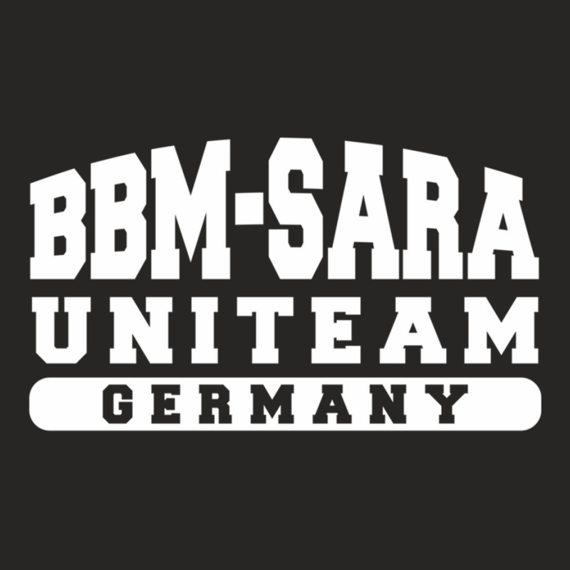 Bbm Sara Uniteam Germany Ladies Fitted T-Shirt by SEANMCDONOUGH | Artistshot