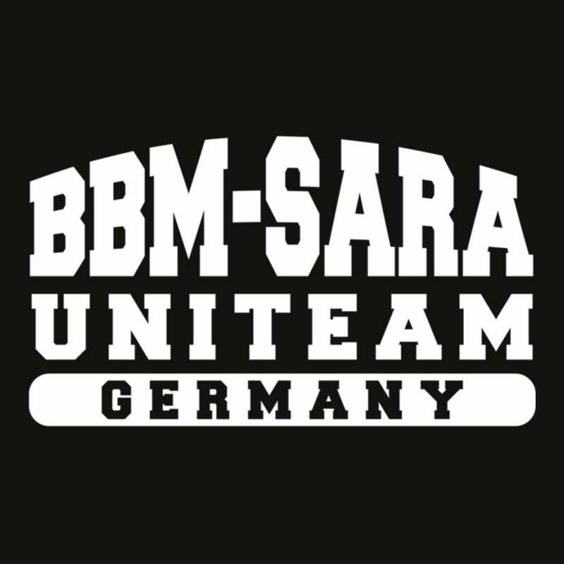 Bbm Sara Uniteam Germany Scorecard Crop Tee by SEANMCDONOUGH | Artistshot