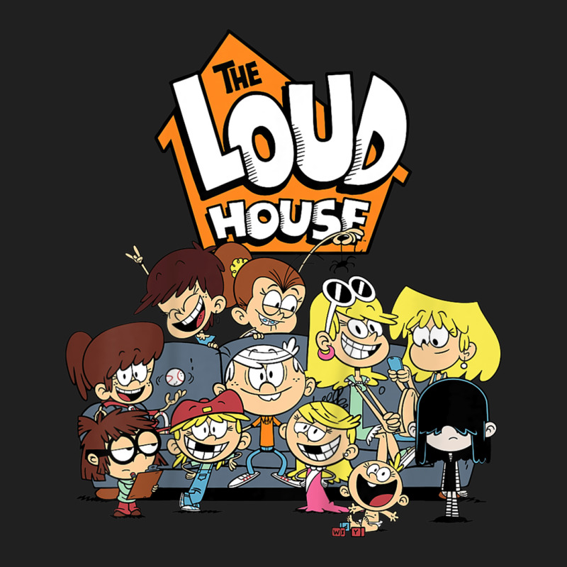 Kids The Loud House Loud Siblings On Couch Ladies Polo Shirt by BuenaFukui | Artistshot