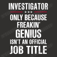 Gift For Freakin' Genius Investigator Champion Hoodie | Artistshot