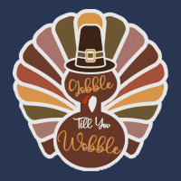 Thanksgiving Turkey Thanksgiving Turkey - Gobble Till You Wobble Men Denim Jacket | Artistshot