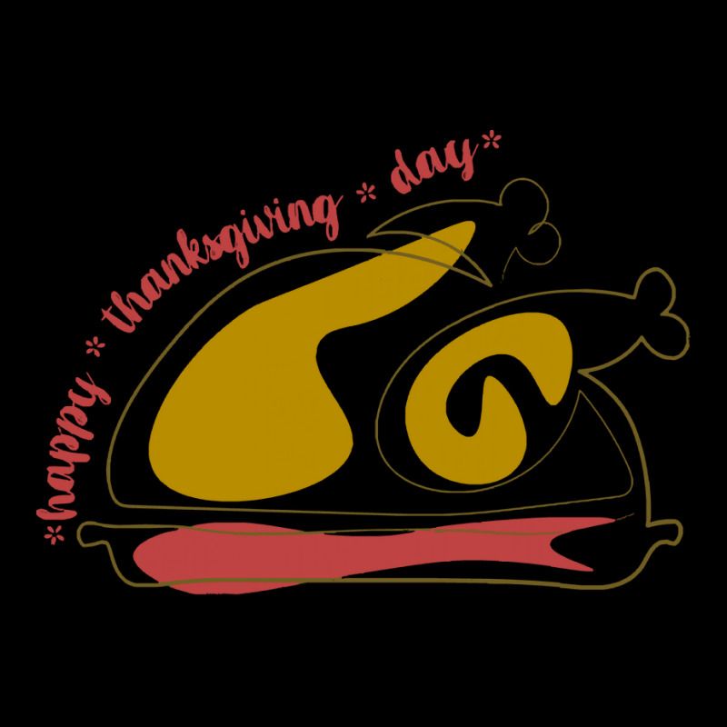 Thanksgiving Turkey Thanksgiving Turkey Lettering Happy Thanksgiving D V-neck Tee | Artistshot