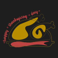 Thanksgiving Turkey Thanksgiving Turkey Lettering Happy Thanksgiving D Classic T-shirt | Artistshot