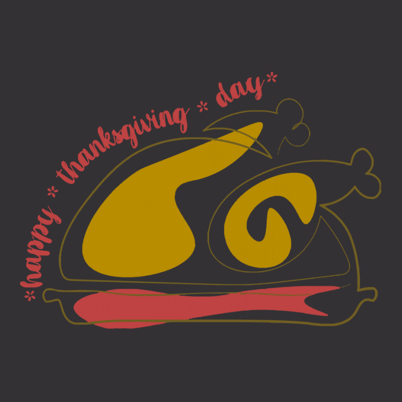 Thanksgiving Turkey Thanksgiving Turkey Lettering Happy Thanksgiving D Vintage Hoodie | Artistshot