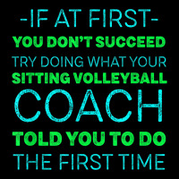 Try Doing What Your Sitting Volleyball Coach Told You Youth Jogger | Artistshot