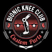 Bionic Knee Club Custom Parts Funny Knee Replacement Adjustable Cap | Artistshot