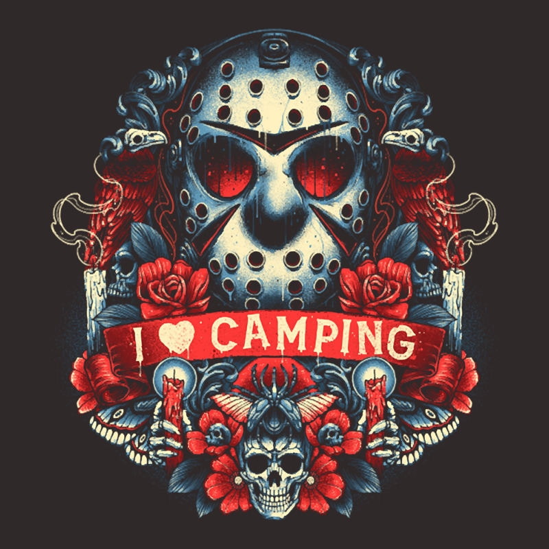 Symbol Of The Camper Racerback Tank by Kanjolen689 | Artistshot