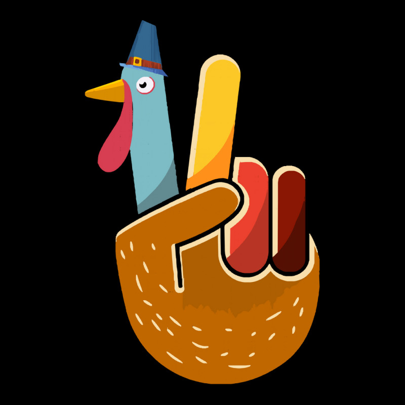 Thanksgiving Turkey Turkey Peace Hand Sign Thanksgiving (1) Pocket T-shirt | Artistshot