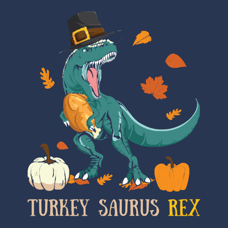 Thanksgiving Turkey Turkey- Saurus Rex Men Denim Jacket | Artistshot