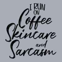 I Run On Coffee Skincare And Sarcasm Esthetician T Shirt Tank Dress | Artistshot