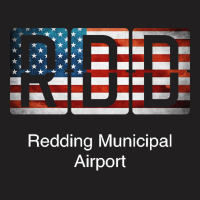 Rdd Redding Municipal Airport T-shirt | Artistshot