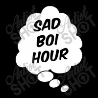 Sad Boi Hour Front Cropped Hoodie | Artistshot