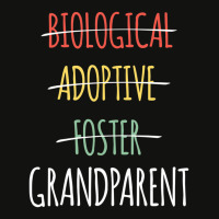 Biological Adoptive Foster Grandparent Scorecard Crop Tee | Artistshot