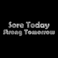 Sore Today Strong Tomorrow Men's Long Sleeve Pajama Set | Artistshot