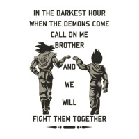 In The Darkest Hour When The Demons Come Call On Me Brother And We Wil Men's T-shirt Pajama Set | Artistshot